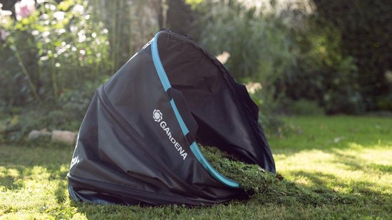 Gardena - Tuinafvalzak 220l Zwart/turquoise