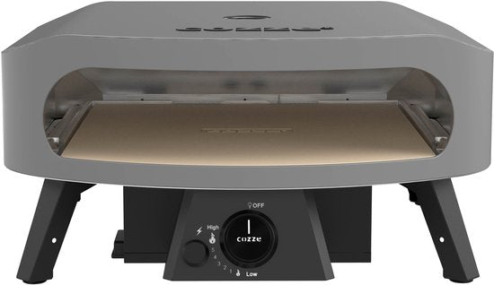 Cozze - CLASSIC 17" pizzaoven op gas incl. pizzasteen 58.5x58.5x29.5cm