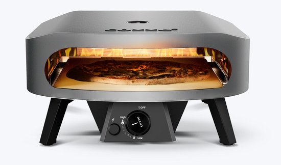Cozze - CLASSIC 17" pizzaoven op gas incl. pizzasteen 58.5x58.5x29.5cm