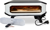 Cozze - Elektrische pizzaoven 17" met pizzastone en deur 60.5x60.5x30.5cm