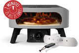 Cozze - CLASSIC 13" pizzaoven op gas incl. pizzasteen 50x50x29.5cm