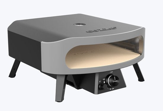 Cozze - CLASSIC 17" pizzaoven op gas incl. pizzasteen 58.5x58.5x29.5cm