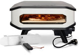 Cozze - Elektrische pizzaoven 13" met pizzastone en deur 53x53x29cm
