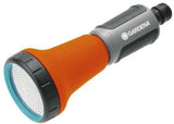 GARDENA sproeikop met zachte spray, oranje/grijs en blauw inzetstuk