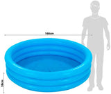 Intex - Crystal Blue zwembad 168x38cm