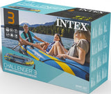 Intex Challenger 3 Boot set + peddels en pomp