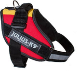 Julius K9 IDC Powertuig/Harnas - Maat 0/58-76cm - M - BELGISCHE VLAG KLEUR