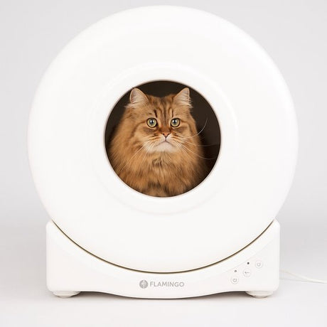 Flamingo - Automatische kattenbak - XXL 72L