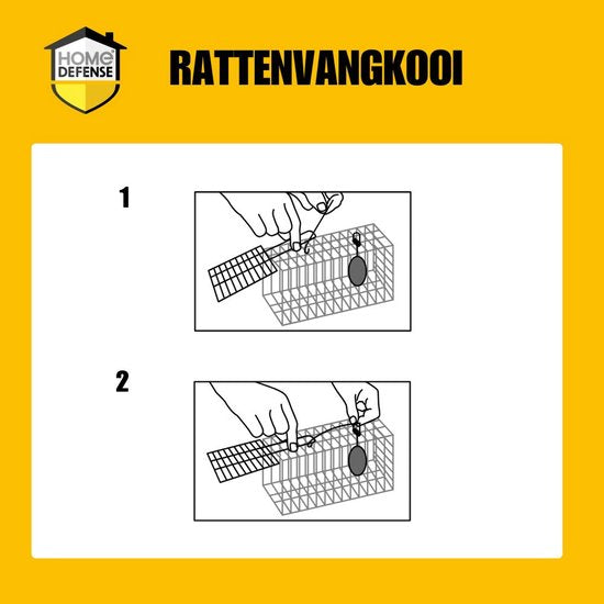 Rattenvangkooi - HOME DEFENSE®