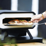 Cozze - Elektrische pizzaoven 17" met pizzastone en deur 60.5x60.5x30.5cm