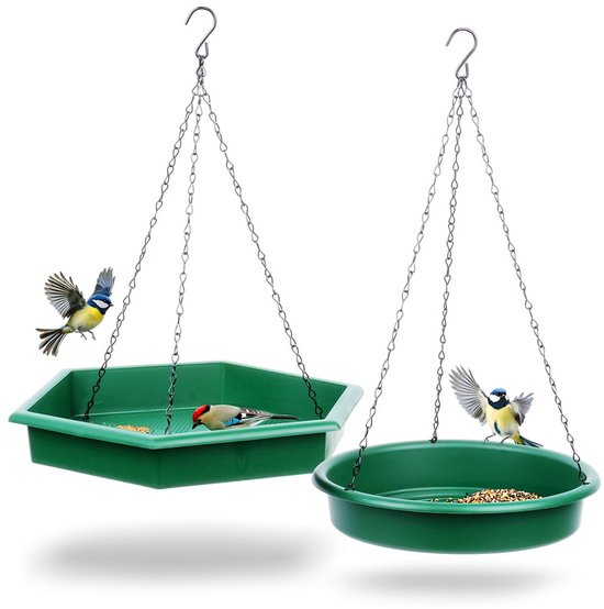 ProGarden - Vogelhuisje met Voeder en Drinkbak