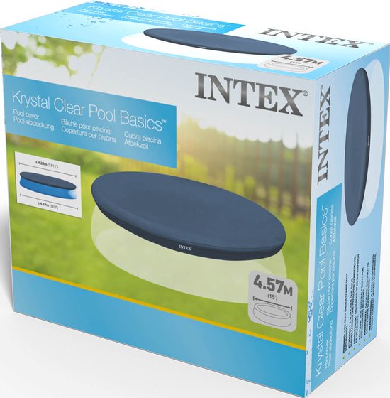 afdekzeil zwembad rond 457cm - Intex