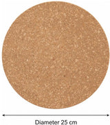 Onderzetter maat XXL van kurk 25cm - Esschert design