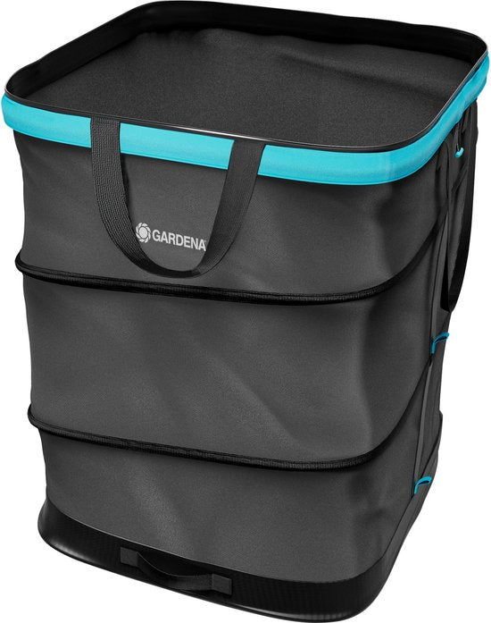 Gardena - Tuinafvalzak 127 l Zwart/turquoise