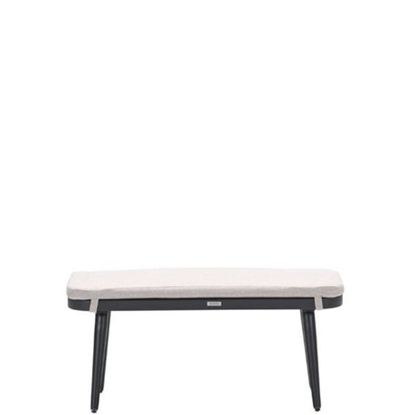 Garden Impressions - Allasio sportbank - carbon black - desert sand