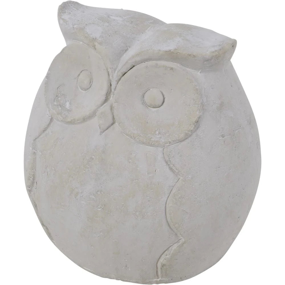 Terracottafiguur Owl 19x17x18,5cm