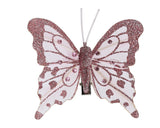 Vlinder veer op clip