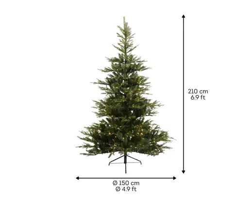 Everlands - Grandis fir Micro LED indoor 210cm