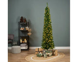 Everlands - Pencil Pine LED Kunstkerstboom - 180 cm hoog
