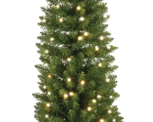 Everlands - Pencil Pine LED Kunstkerstboom - 210 cm hoog