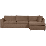 HAJO HOEKBANK RECHTS CHENILLE MUD