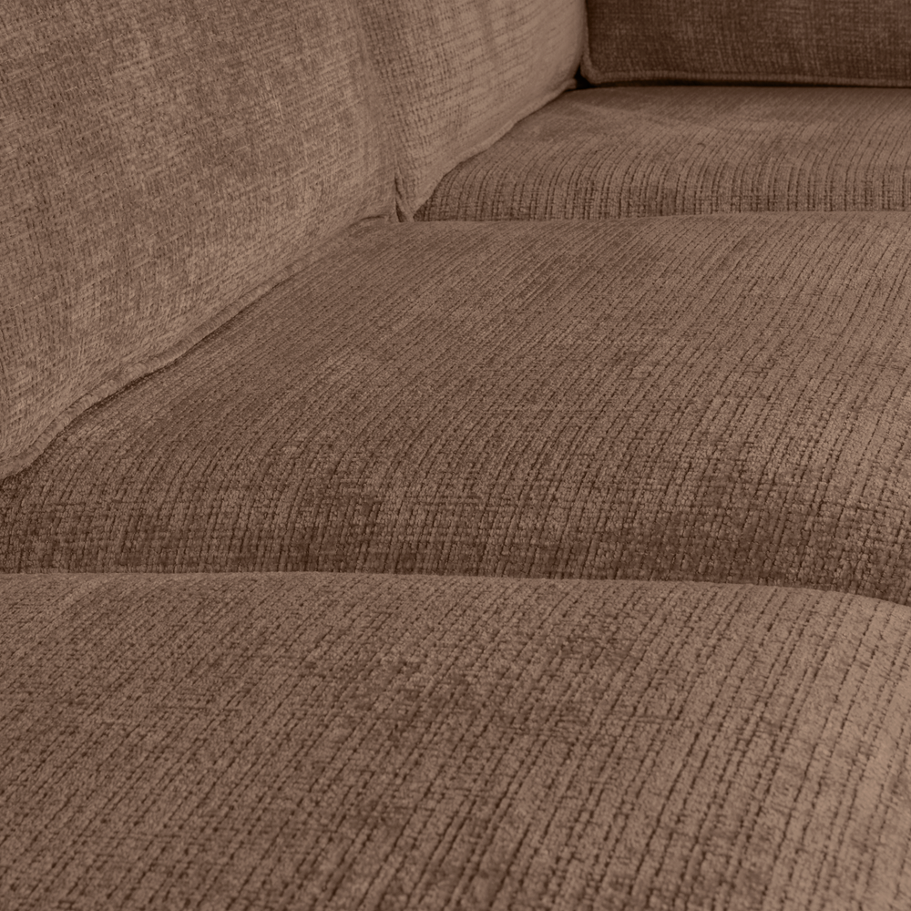 HAJO HOEKBANK RECHTS CHENILLE MUD