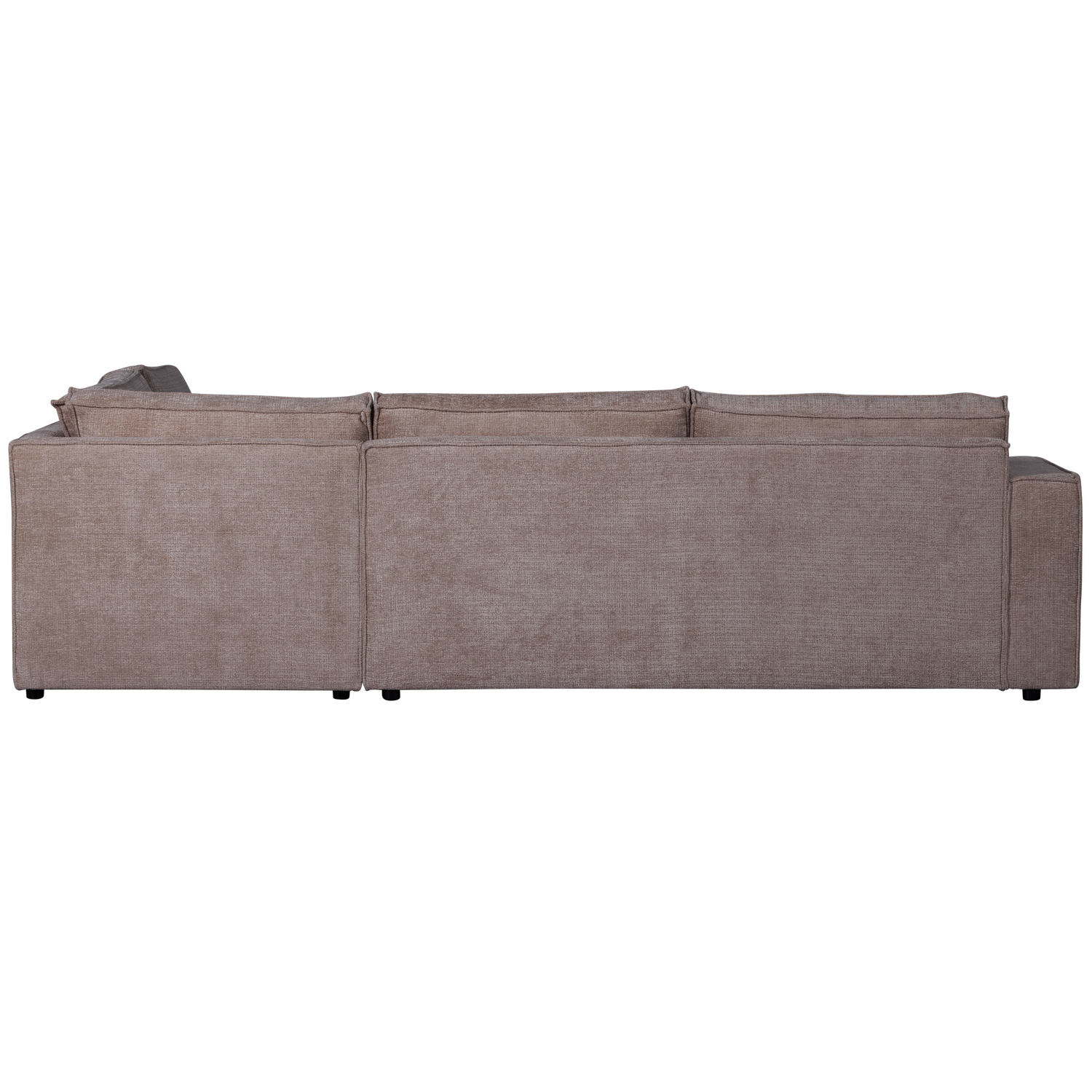 HAJO HOEKBANK RECHTS CHENILLE TAUPE