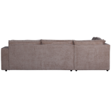 HAJO HOEKBANK LINKS CHENILLE TAUPE