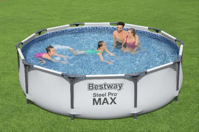 Bestway - Steel pro Max zwembad rond 305 + pomp