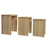Tafel paulowniahout indoor