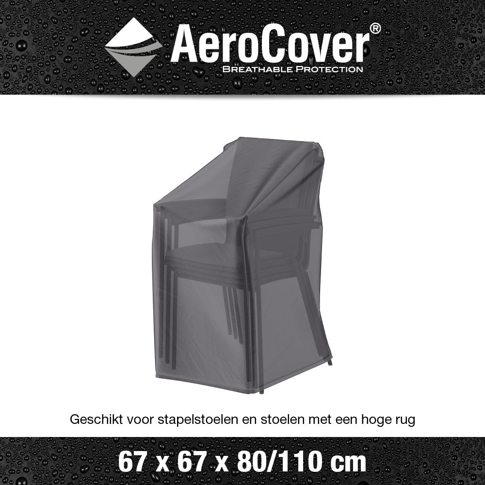 Platinum AeroCover - Stapelstoelhoes/ gasveerstoelhoes 67x67xH80/110