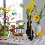 Stompkaars rustiek Ø7.5CM LED ro Lyon S wit-L7,5B7,5H8CM