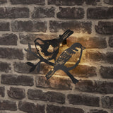 Solar vogel ijzer steady