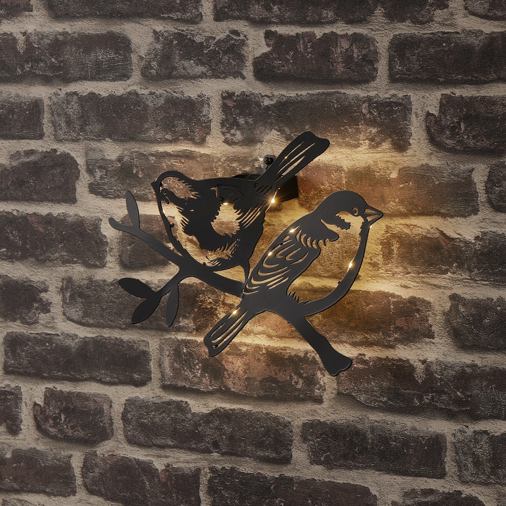 Solar vogel ijzer steady