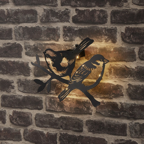 Solar vogel ijzer steady