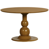 BLANCO EETTAFEL O120 CM MANGOHOUT HONINGGEEL