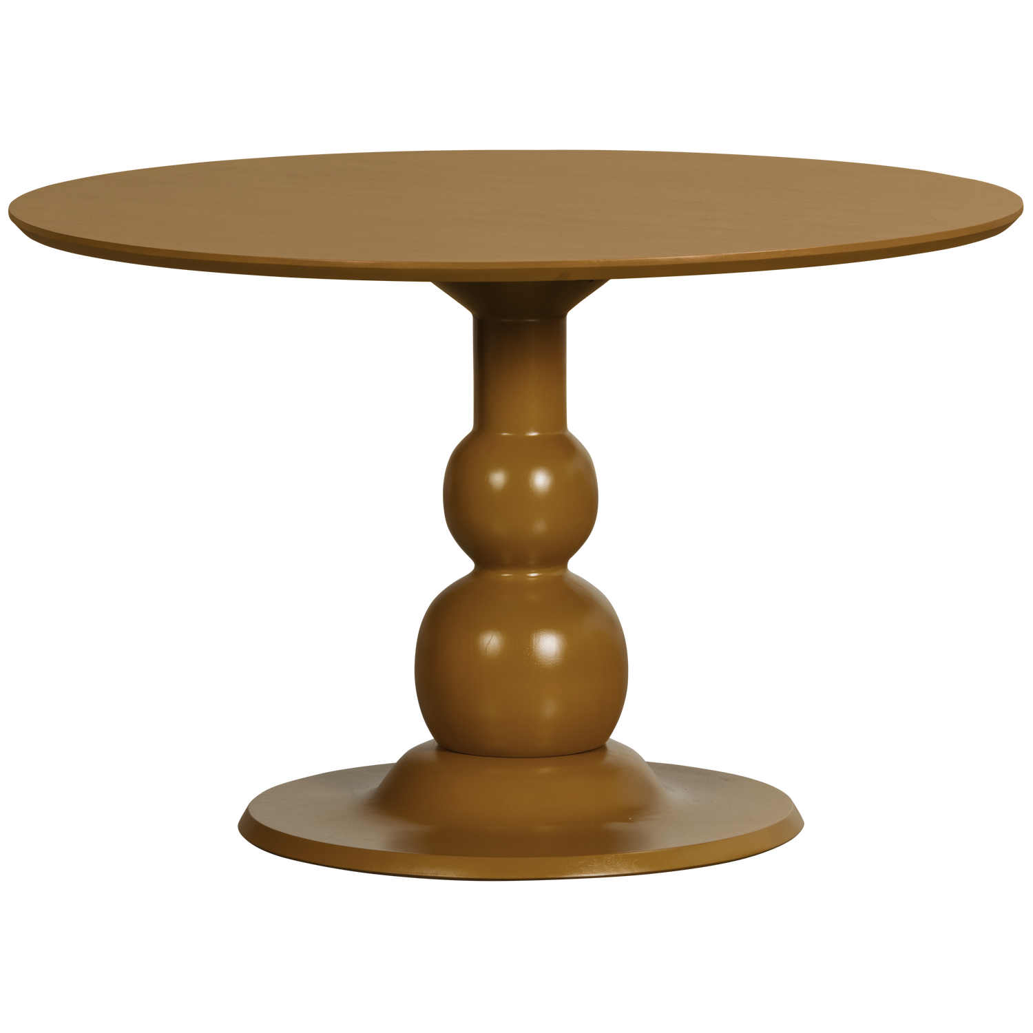 BLANCO EETTAFEL O120 CM MANGOHOUT HONINGGEEL