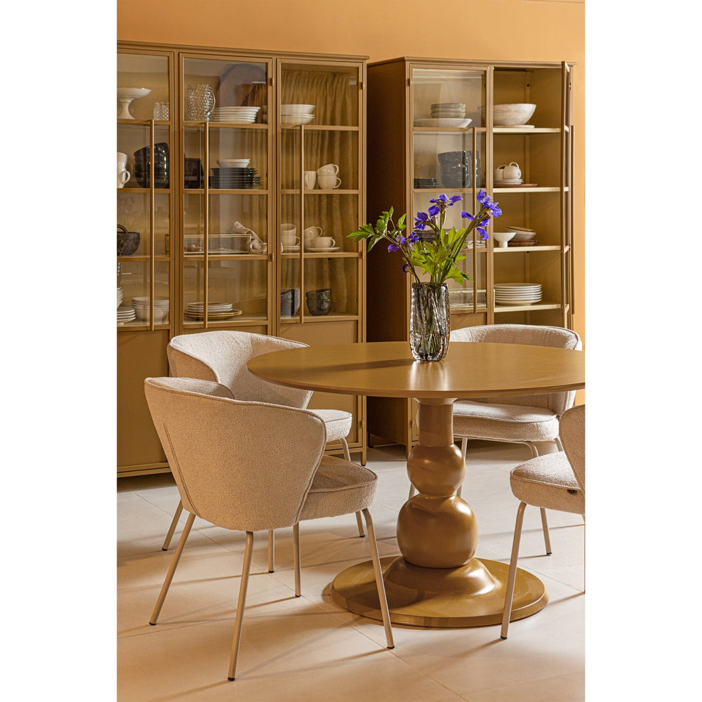 ADMIT EETKAMERSTOEL GEWEVEN STOF PEBBLE