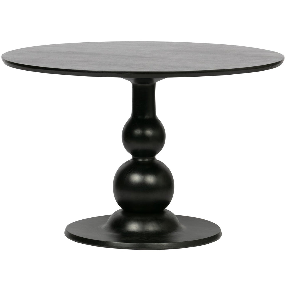 BLANCO EETTAFEL O120 CM MANGO DIEPZWART