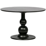 BLANCO EETTAFEL O120 CM MANGO DIEPZWART