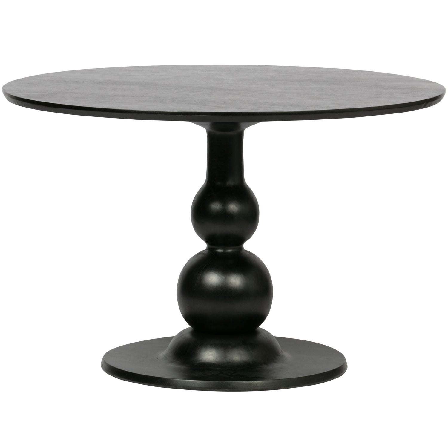 BLANCO EETTAFEL O120 CM MANGO DIEPZWART