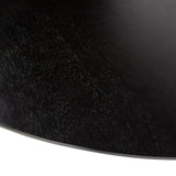 BLANCO EETTAFEL O120 CM MANGO DIEPZWART