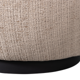 WOOLLY DRAAIFAUTEUIL CHENILLE ZAND