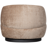 WOOLLY DRAAIFAUTEUIL CHENILLE ZAND