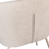 ADMIT EETKAMERSTOEL GEWEVEN STOF PEBBLE