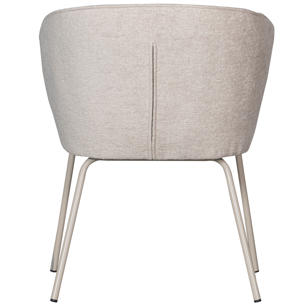 ADMIT EETKAMERSTOEL GEWEVEN STOF PEBBLE