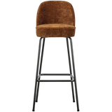 VOGUE BARSTOEL 80 CM 3D CHENILLE MIDDENBRUIN