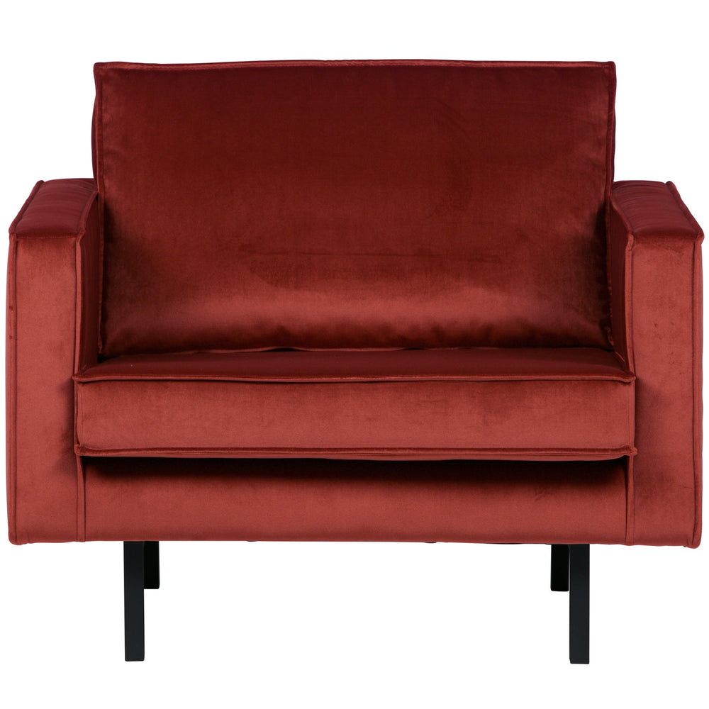 RODEO FAUTEUIL VELVET KASTANJEBRUIN