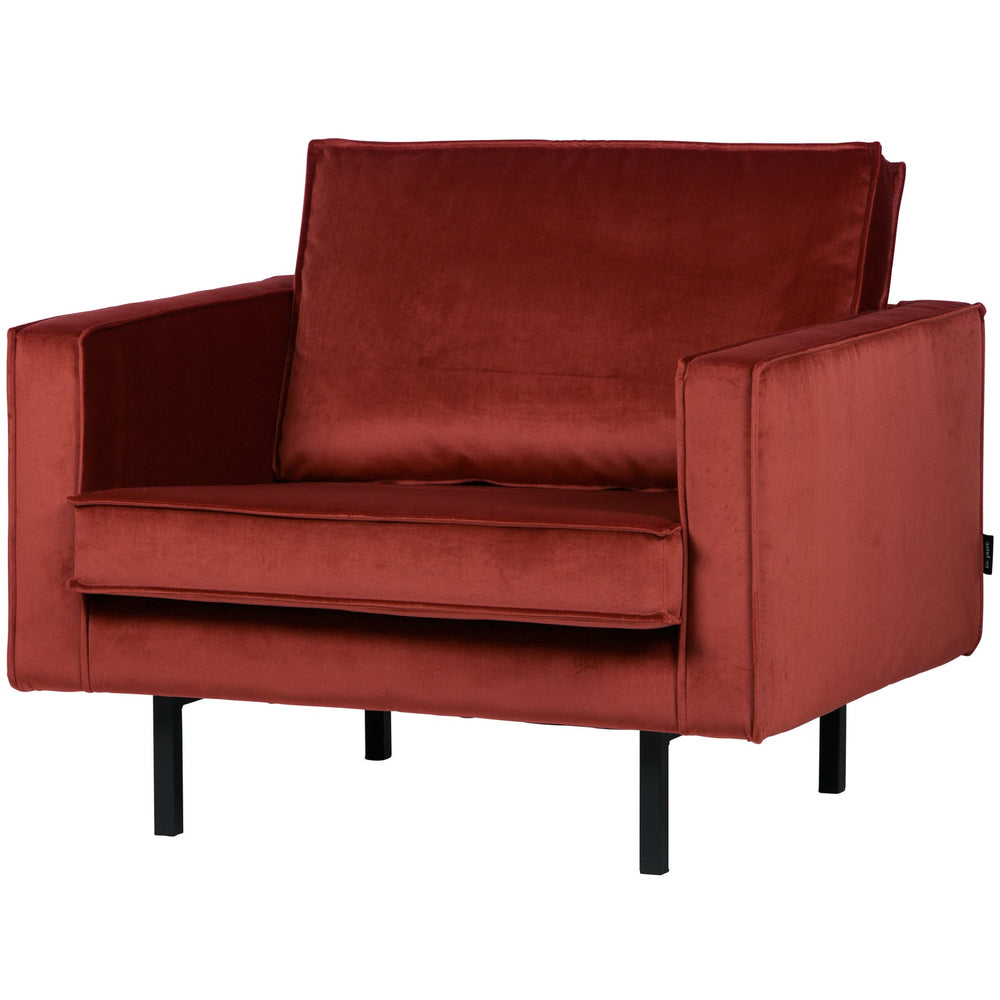 RODEO FAUTEUIL VELVET KASTANJEBRUIN