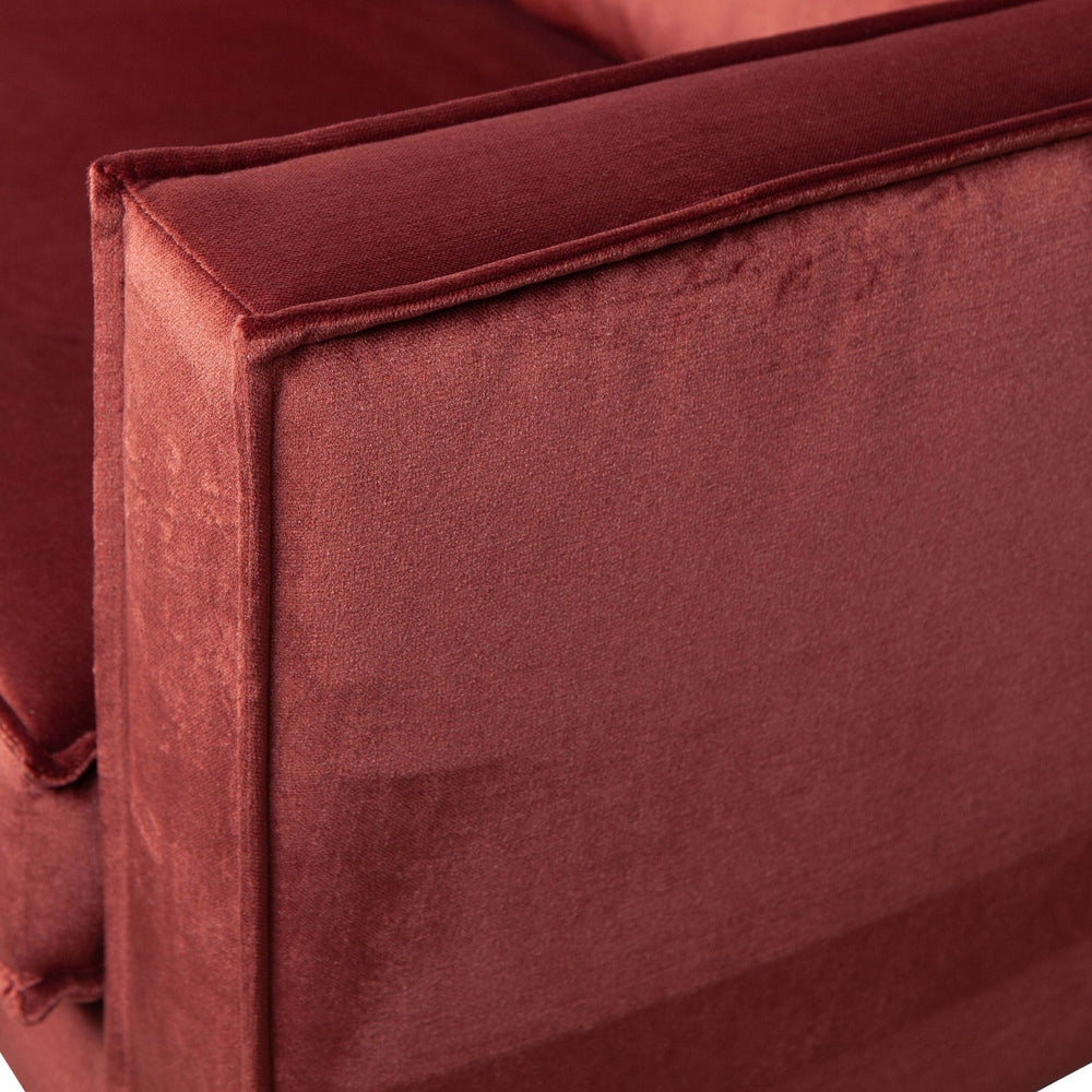 RODEO FAUTEUIL VELVET KASTANJEBRUIN